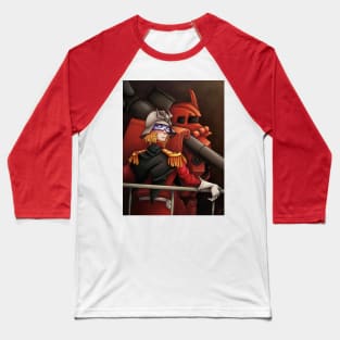 Char Aznable // Zaku II Baseball T-Shirt